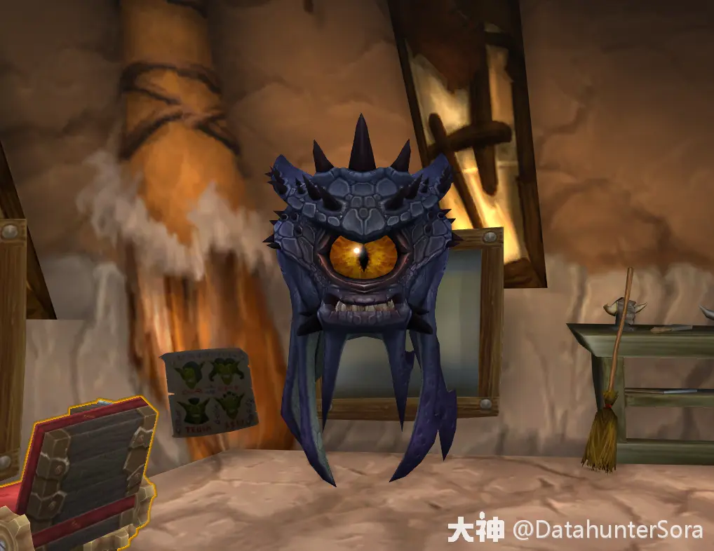 图片[4]-迷人的卡姿兰大眼睛！10.2.5术士眼魔/暴君外观来源-灵魂复苏前瞻资讯